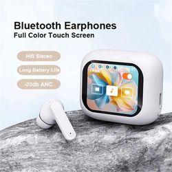 ANC Active Noise Cancellation Wireless
Earphone Touch Screen Bluetooth 5.3 TWS Earbuds
Stereo Space Audio HIFI Headphone