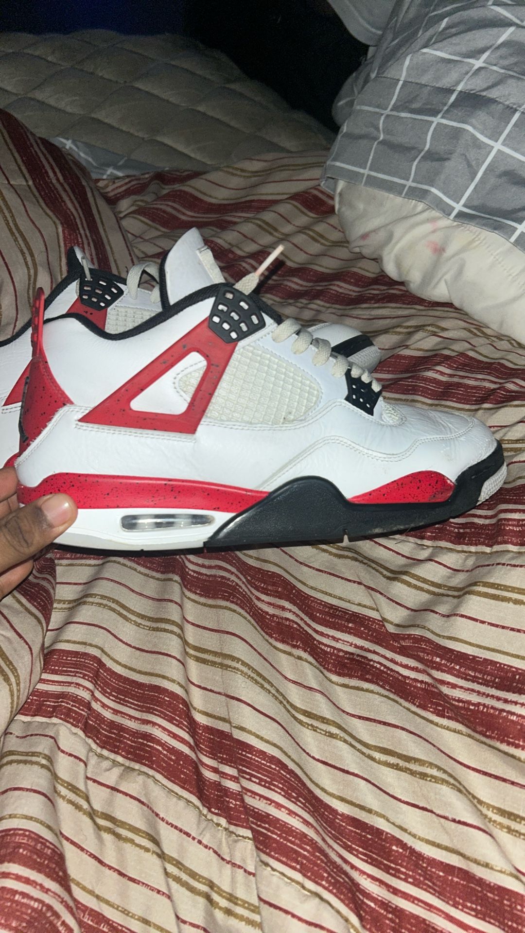 Jordan 4 Red Cement