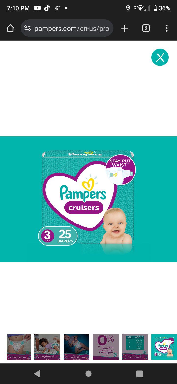 Pampers Cruisers  3 And Up