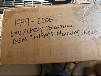 Chevy/ GMC OEM Rear Taillights New