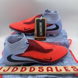Nike Phantom 6 Elite FG High Scary Good Pack Soccer HJ2147-400 Men's Sz 9  New