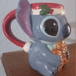 Disney STITCH Christmas, Santa, Gingerbread. 