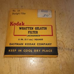 Wratten Gelatin Filter Kodak