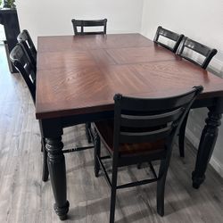Countertop Height Dining Table 