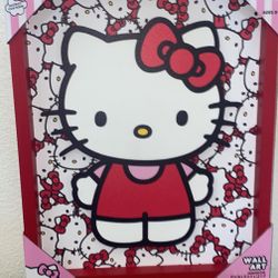 Hello Kitty 3D Wall Art