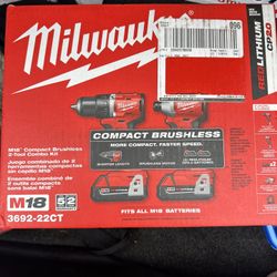 Milwaukee M18 Compact Drill/Impact Combo Kit