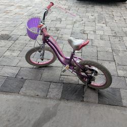 16" Wheel Kids Bike With Training Wheels 