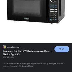 Sunbeam Microwave 