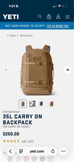 Yeti Carry on bag