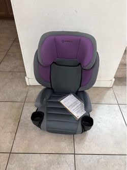 Safety 1st Grow and Go 2-in-1 Booster Car Seat with ComfortWings, Converts High-Back to Backless, 19" Wide, Slim Design, Lightweight, Foldable, Easy-C