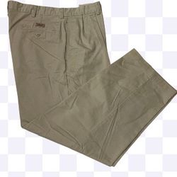 Polo Ralph Lauren men’s Andrew Pant pleated khaki chinos Size 35 x 30. Y2K