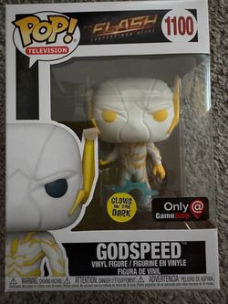Funko POP! Television: The Flash – Godspeed #1100 (Glow in the Dark - GameStop Exclusive)