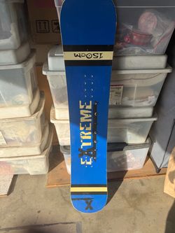 Extreme 150cm Snowboard Blue