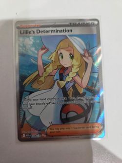 Pokemon TCG Lillie's Determination Full Illustration 169/132