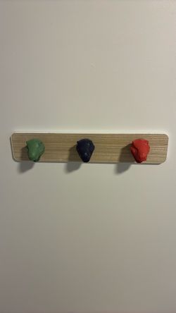 Dinosaur wall hooks