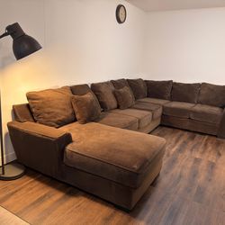 Oversized 3-Piece Sectional Couch