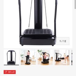 Zelus VIBRATION PLATE EXERCISE MACHINE-DYNAMIC WORKOUT EQUIPMENT