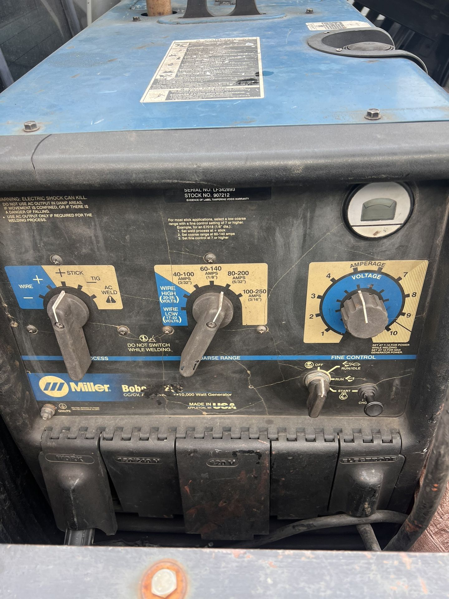 Miller Bobcat  250 Welding Generator Machine 