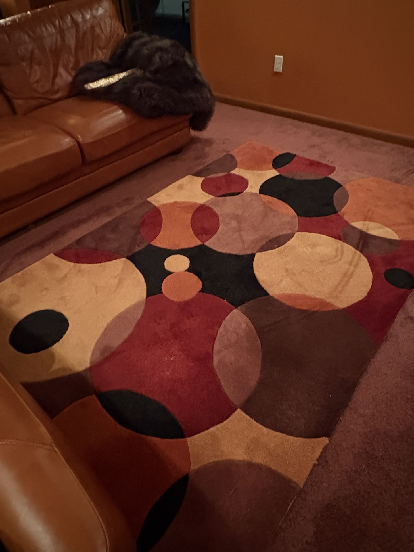 5 x 8 multi color rug