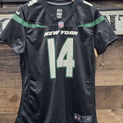 NY Jets, Darnold #14 NFL On-field Jersey, Women's XL 