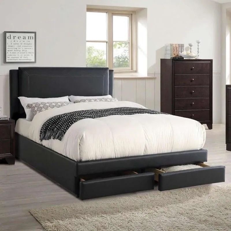Bursa Collection Full size platform bed with storage available in