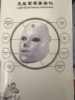LED light facial instrument