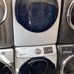 Samsung Washer And Gas Dryer Set For $720