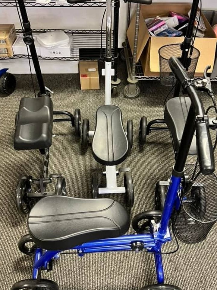 knee scooters. many available. Open box new condition.