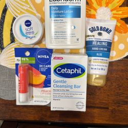 Moisture Bundle Nivea Lubriderm Cetaphil Gold Bond