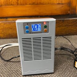 flexman DC12V 100W Electronic Water Chiller, 35L Quarium Digital Cooling Heating Machine, Industrial Water Chiller for Aquaculture Aquarium