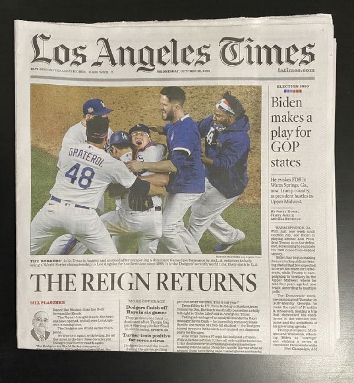 LA times newspaper
