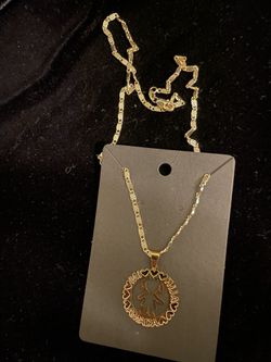 ON SALE Necklace Girl Pendant