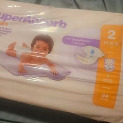 New Size 2 Diapers
