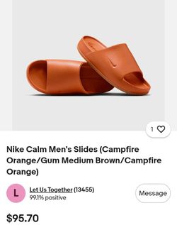 Nike thick sandals men size 10
