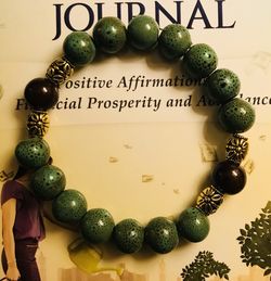 MEAN GREEN MENS BRACELET