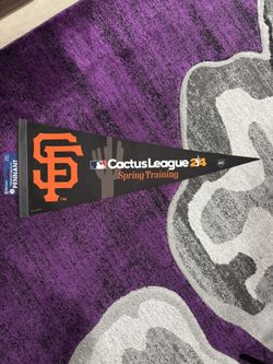 2024 SF Giants Spring Training Pennant $5