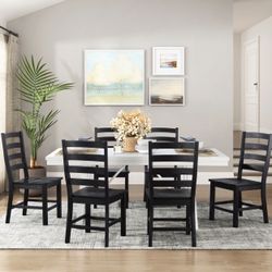 New Floor Model Table And 6 Chairs 