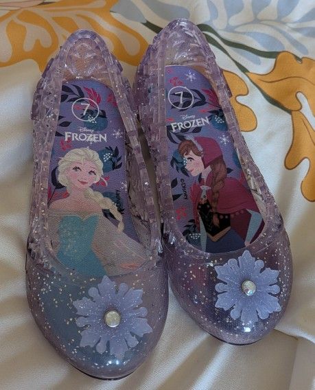 Toddler Disney Frozen Light Up Shoes - Size: 7