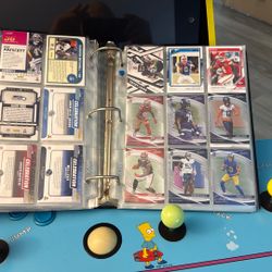 Football Card Binder Lot Part 3 