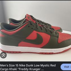 Dunk low Freddy Kruger