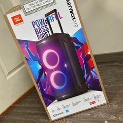 Jbl PartyBox 310 Bluetooth Speaker New - Pay $5 today and pay the rest later -
