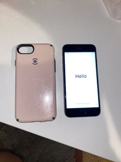 iPhone 6S with Speck case