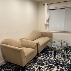 Sofa , Armchair & Coffee Table 