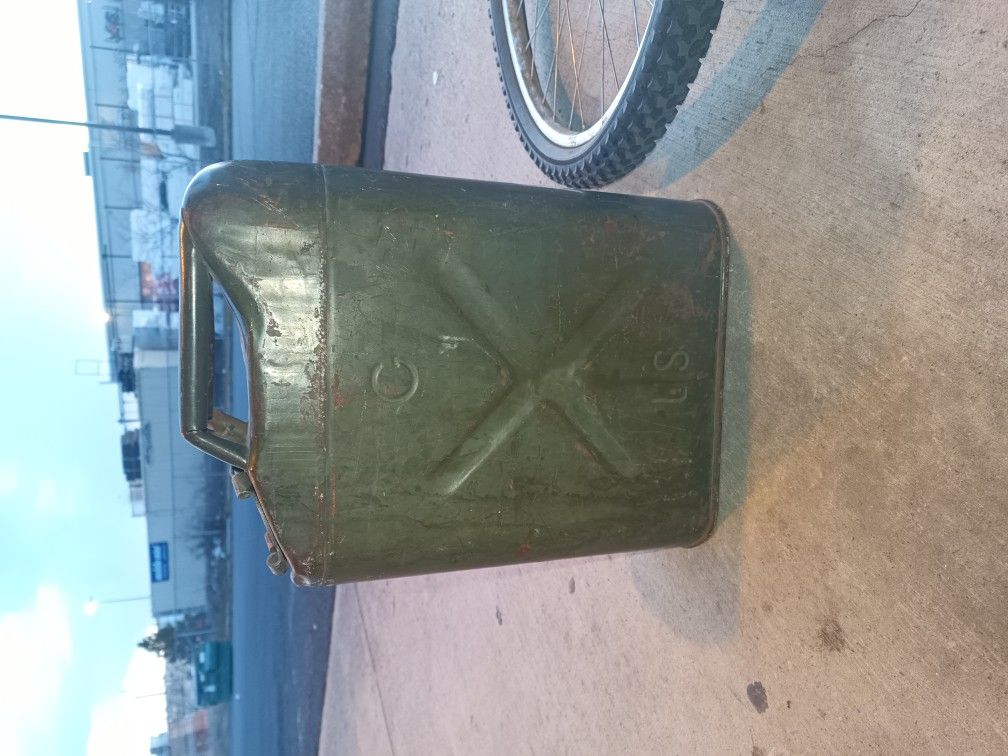 Old Vintage 5 Gallon Jerry Can
