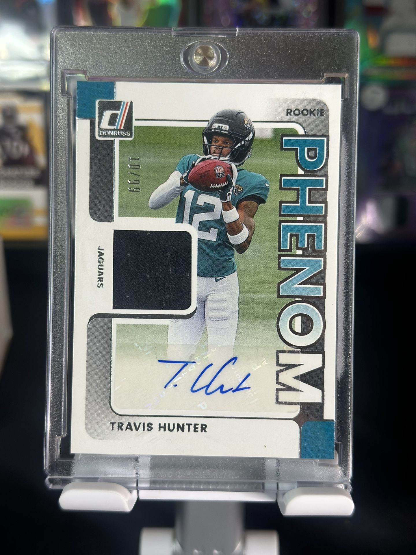 Travis Hunter Donruss Phenom RPA /99