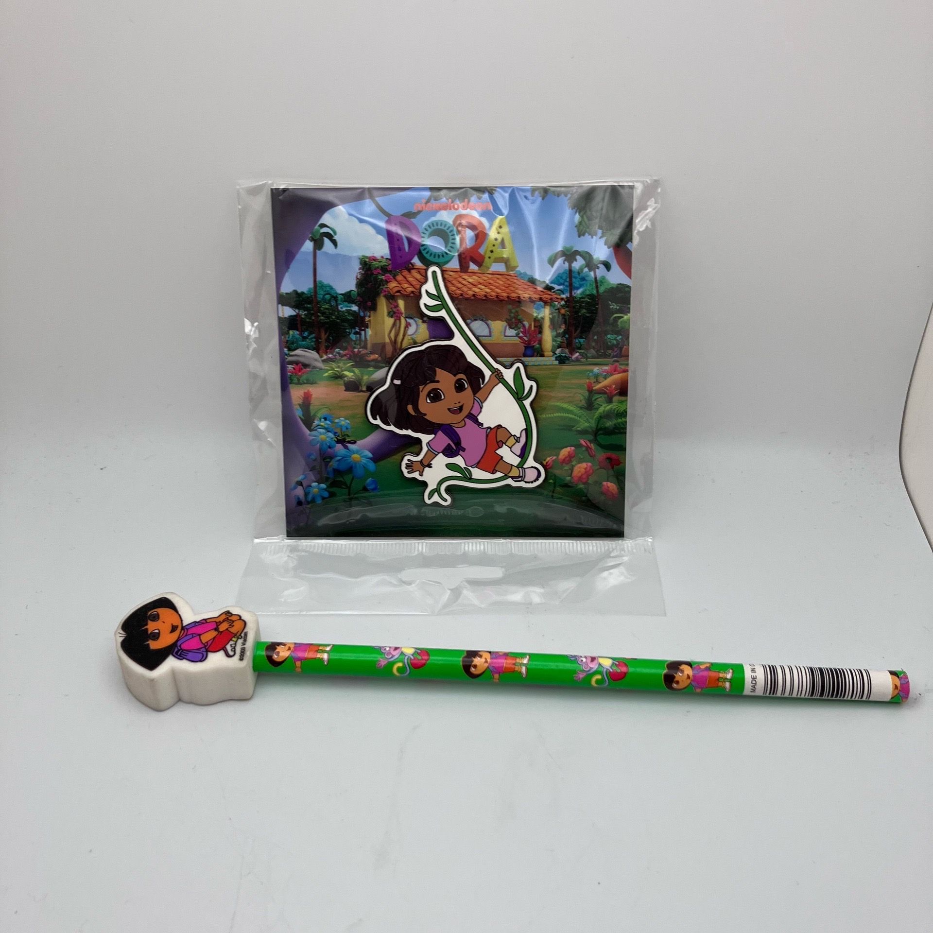 Dora pin and pencil