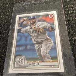 Baseball Card 2020 Bowman Fernando Tatis Jr Rookie