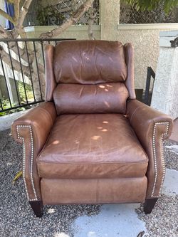 Bradington Young Huss Pushback Recliner