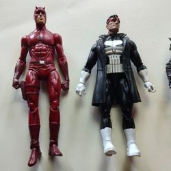 Punisher And Daredevil Action Figures 