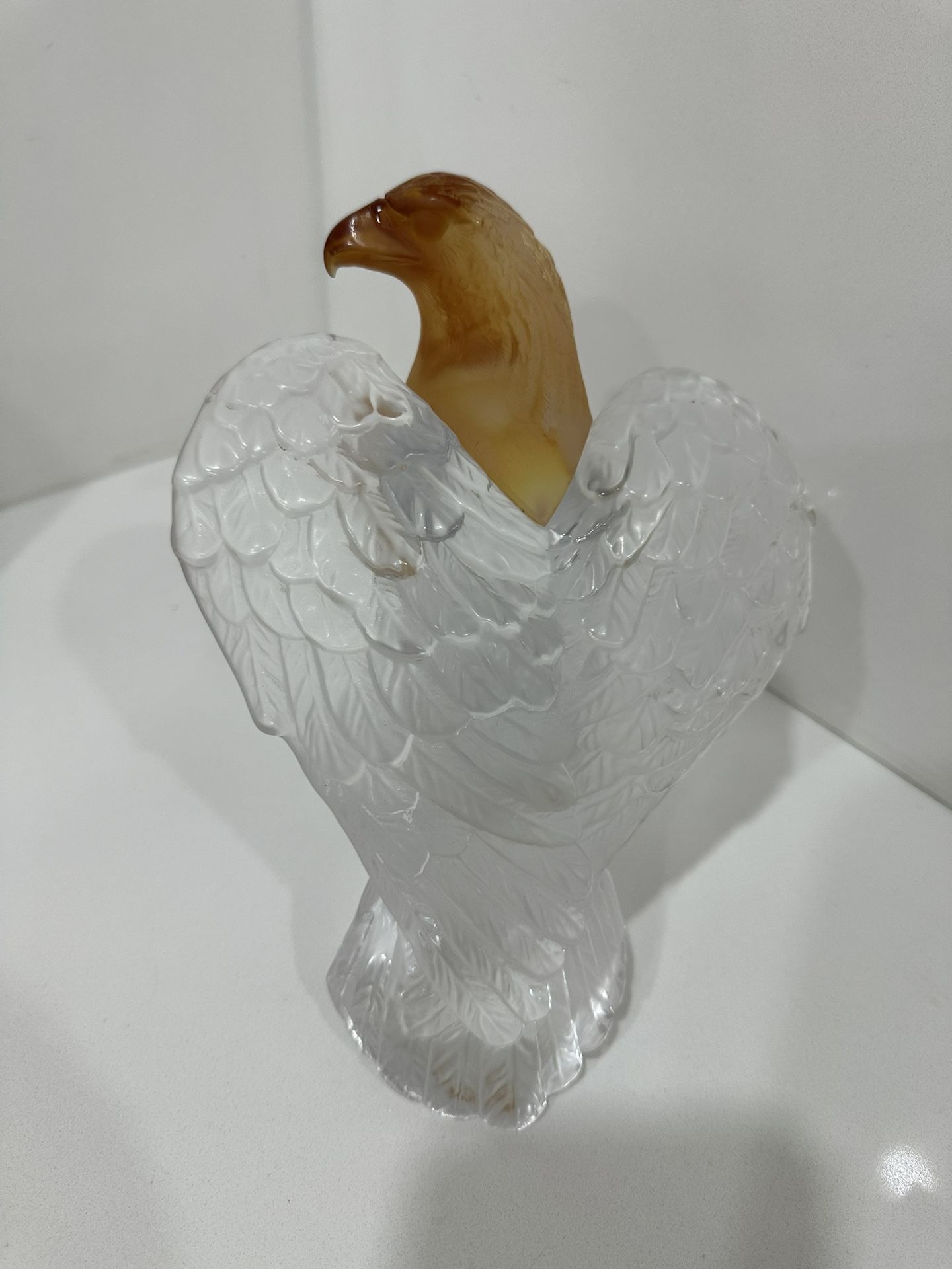 Vinatge Crystal Eagle signed by Daum France